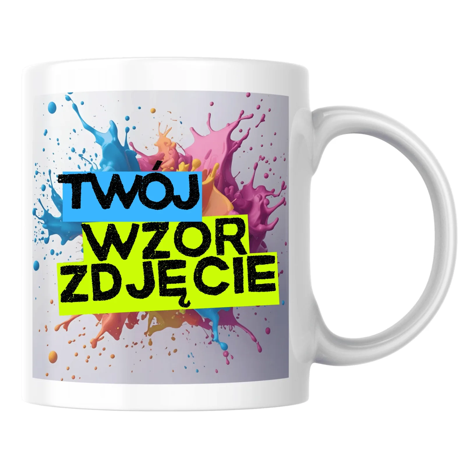Kubek z nadrukiem sublimacyjnym 330 ml