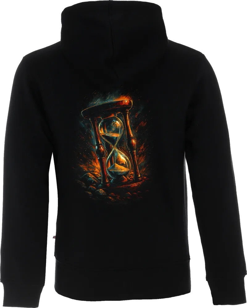 Hourglass Burn — bluza rozpinana — tył
