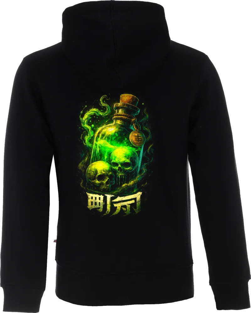 Poison Bottle — bluza rozpinana — tył