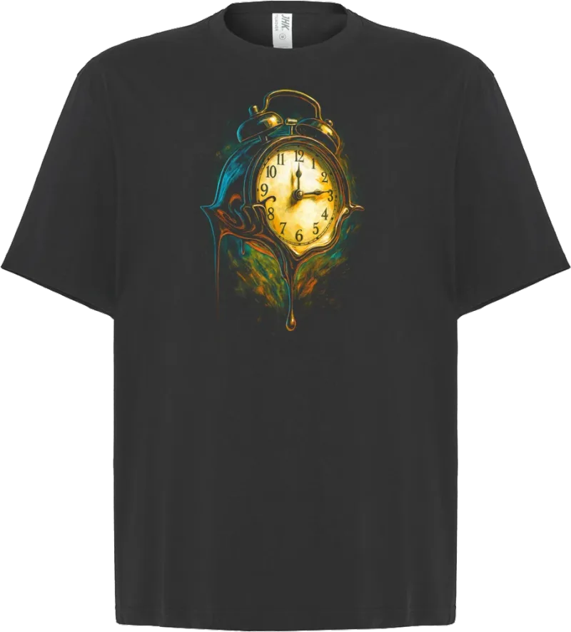 Melting Time — koszulka oversize — przód