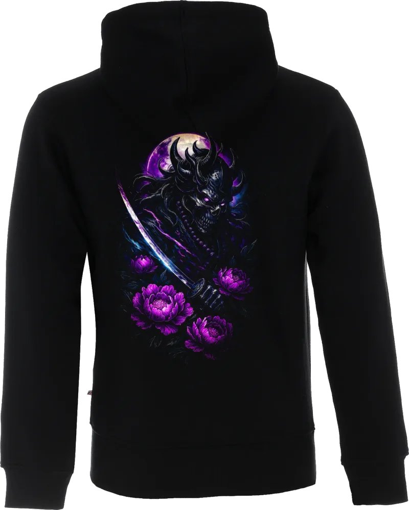 Purple Demon — bluza rozpinana — tył