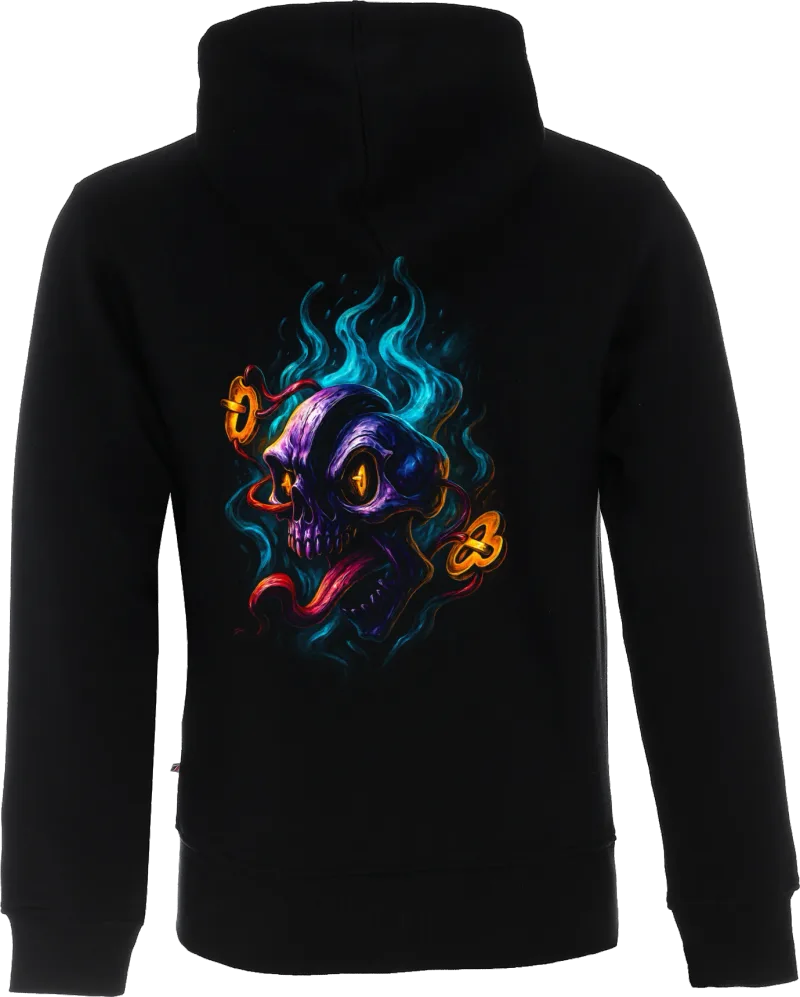 Acid Skull — bluza rozpinana — tył