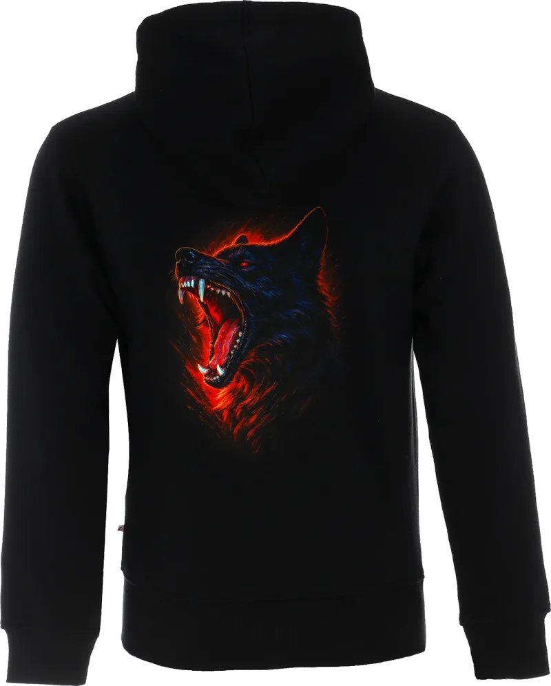 Red Wolf — bluza rozpinana — tył