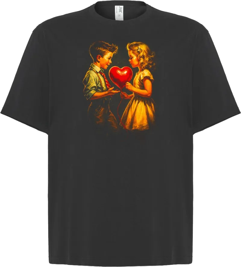 First Love — koszulka oversize — przód
