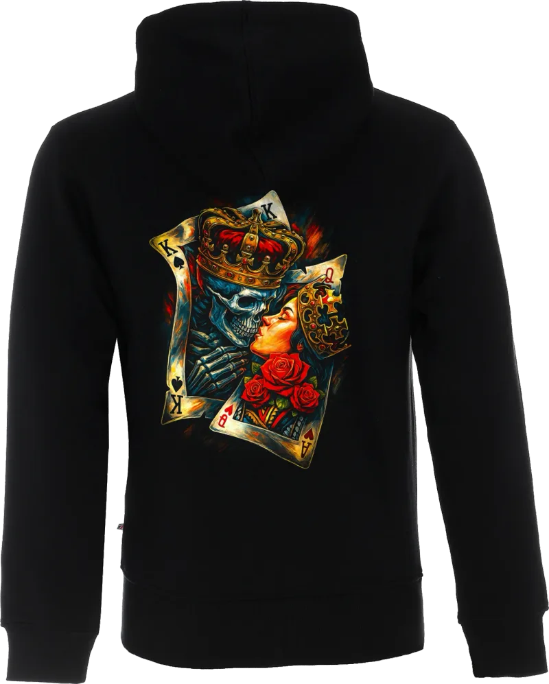 King & Queen — bluza rozpinana — tył
