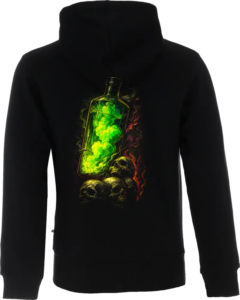 Toxic Spirit — bluza rozpinana — tył