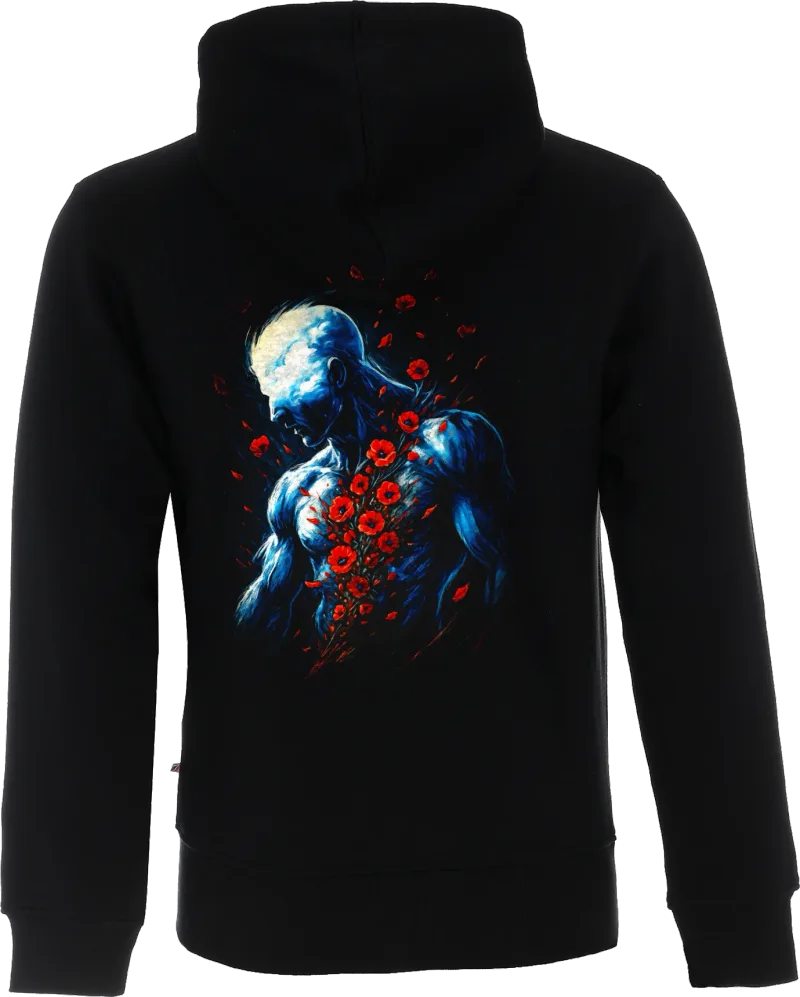 Poppy Man — bluza rozpinana — tył