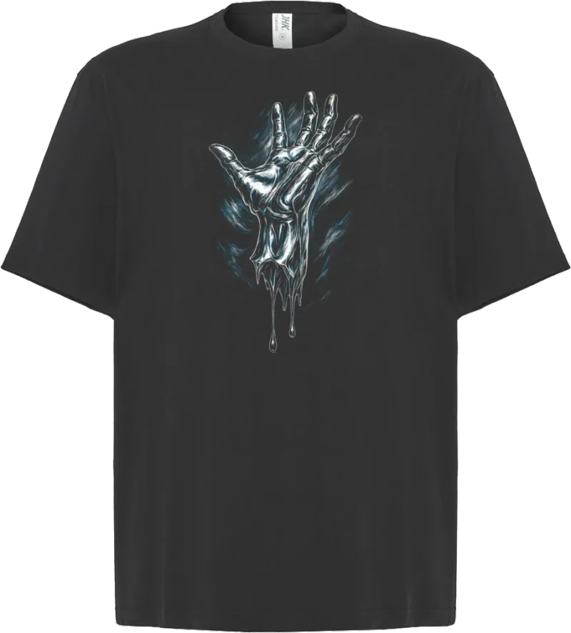 Chrome Hand — koszulka oversize — przód