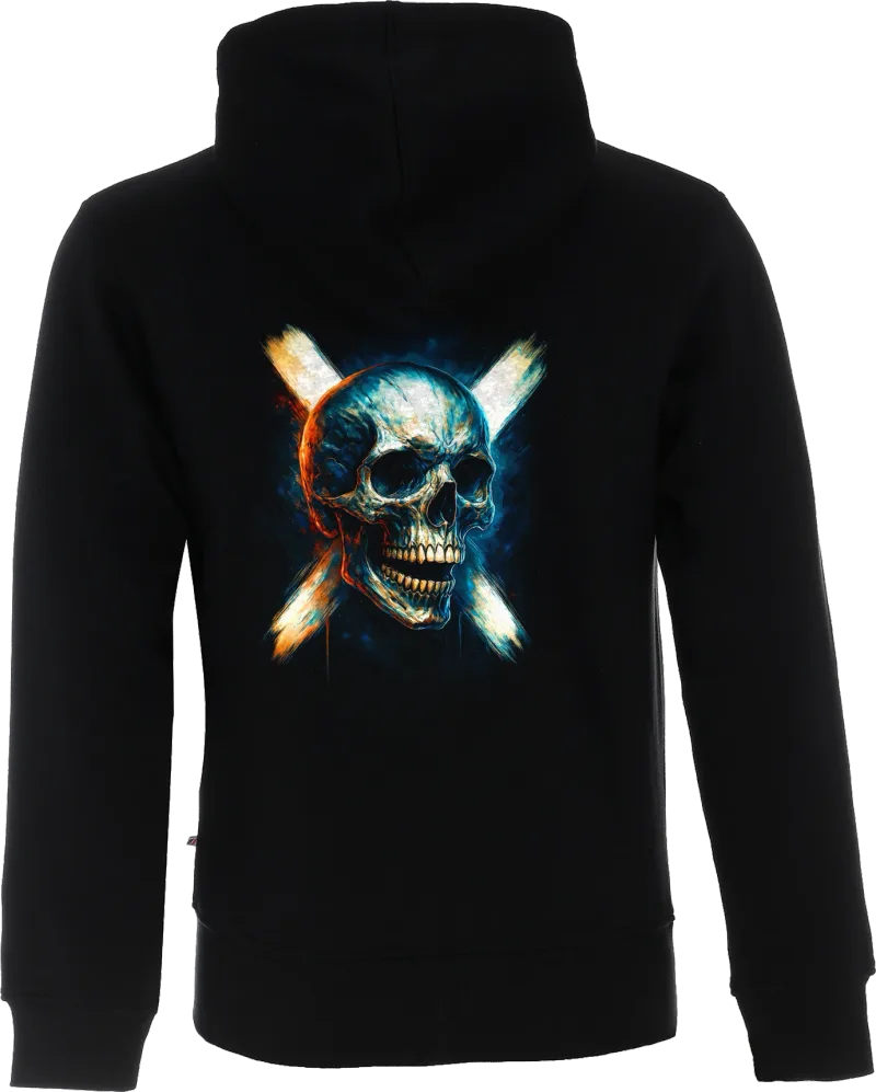 Skull X — bluza rozpinana — tył