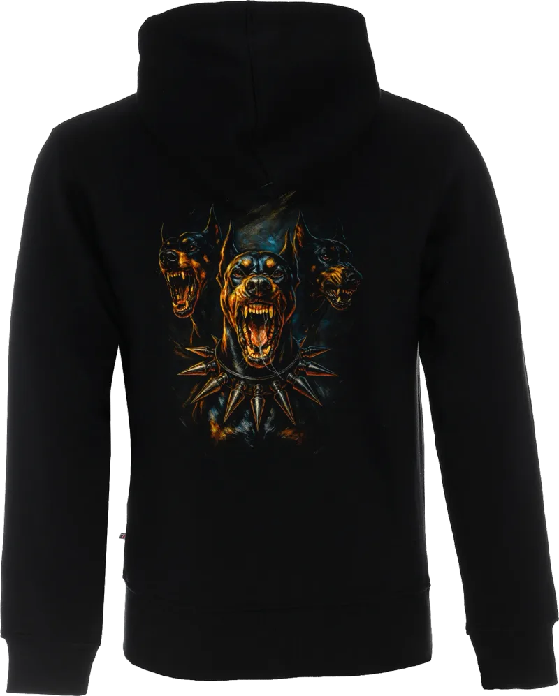 Dobermann Gang — bluza rozpinana — tył