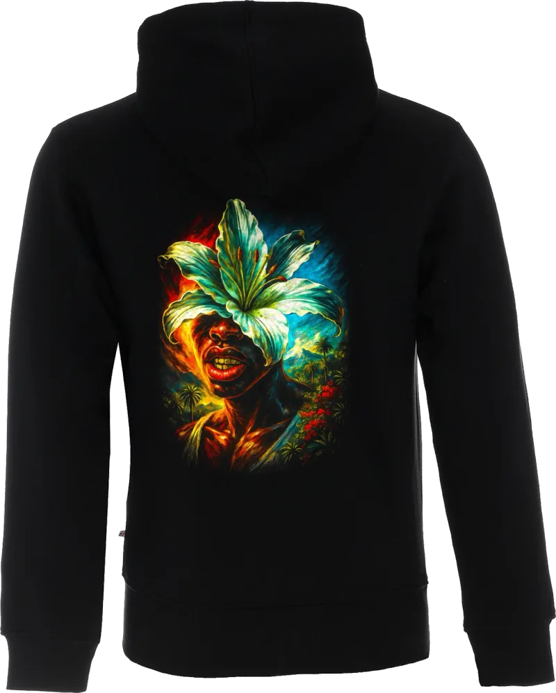 Jungle Lily — bluza rozpinana — tył