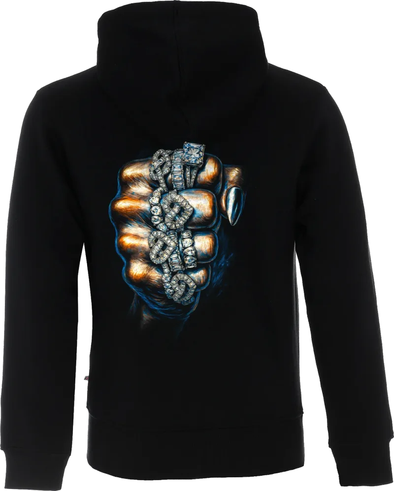 Iced Fist — bluza rozpinana — tył