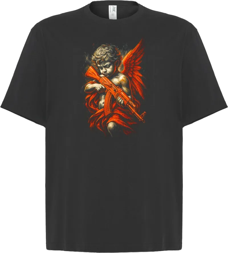 AK Cherub — koszulka oversize — przód