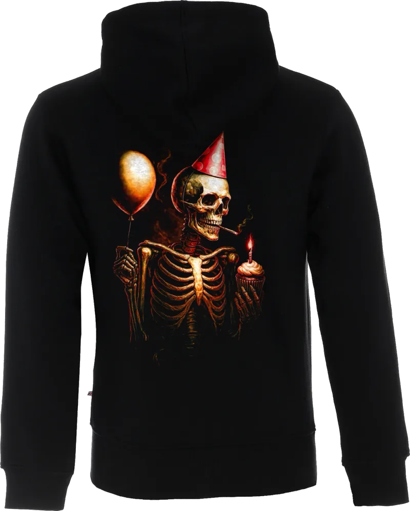 Party Skeleton — bluza rozpinana — tył
