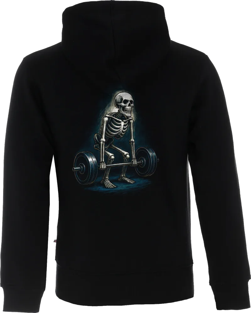 Deadlift Skeleton — bluza rozpinana — tył