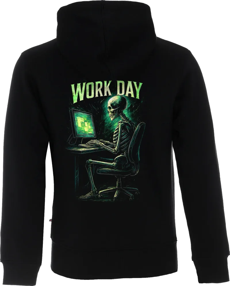Work Day — bluza rozpinana — tył