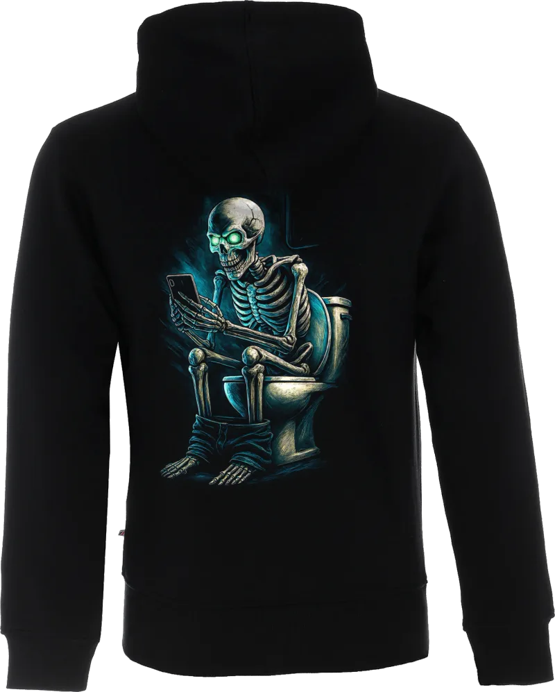 Scroll Throne — bluza rozpinana — tył