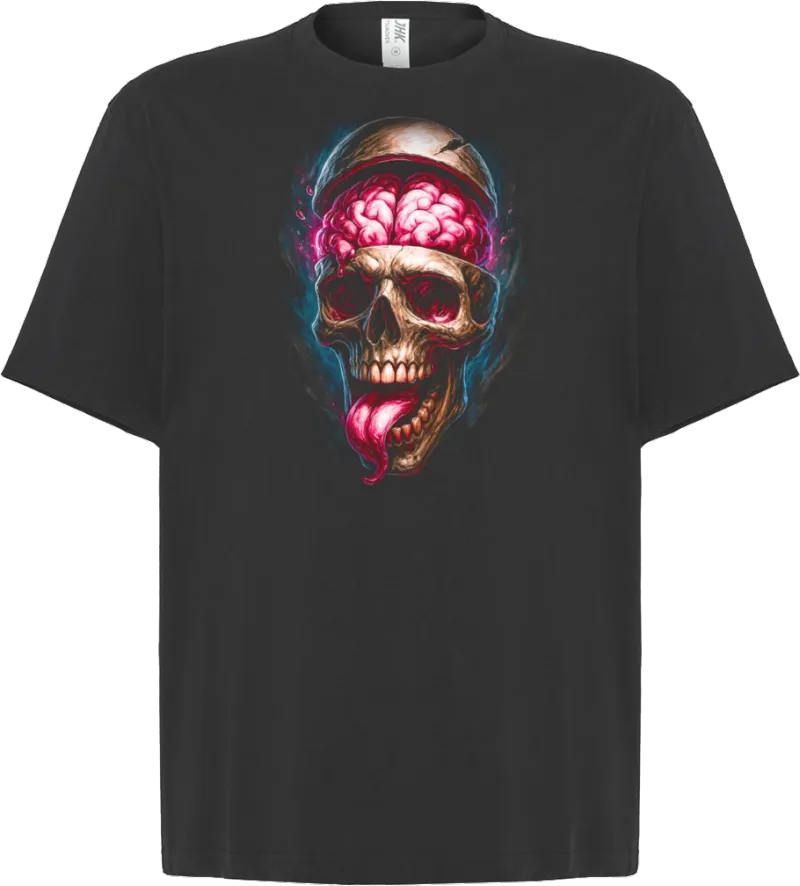 Brainless — koszulka oversize — przód