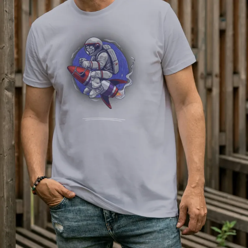 Space Monkey — koszulka CityJungleporn