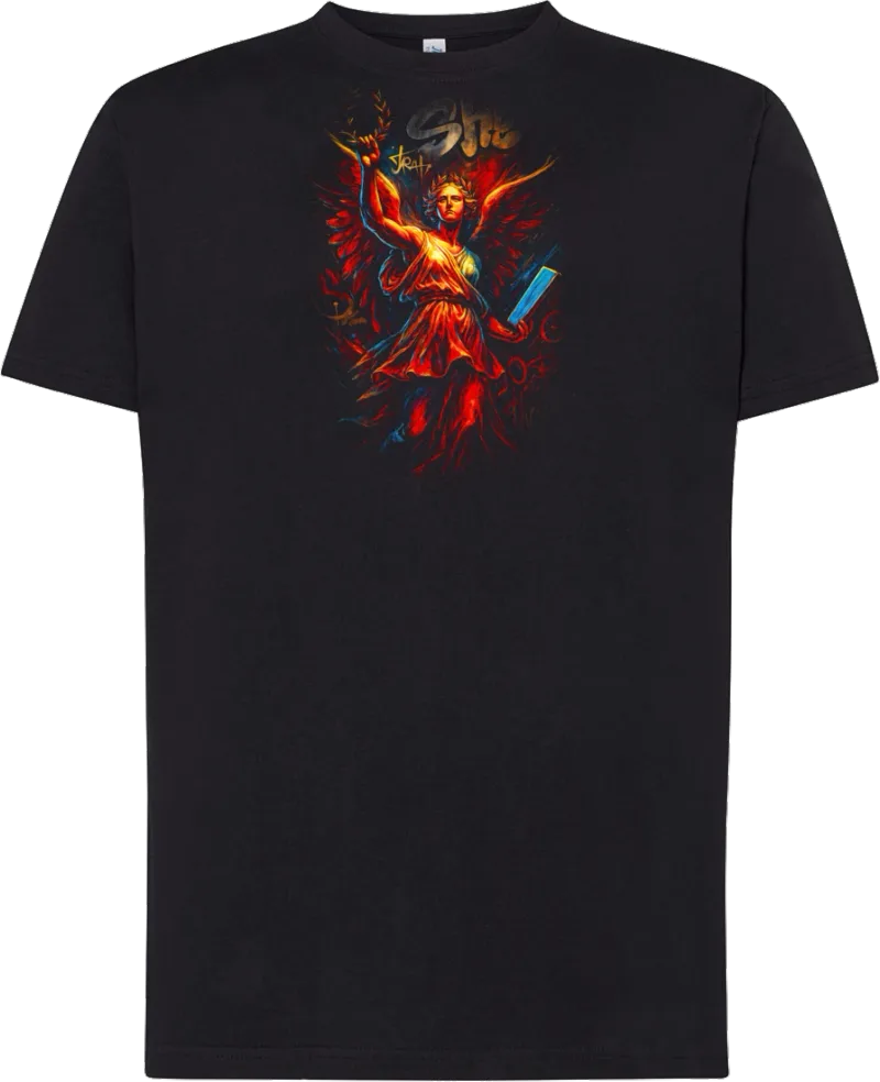 Street Liberty — koszulka bawełniana 190g własny nadruk — v_czarny