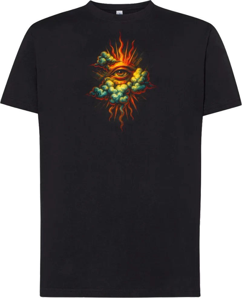 All Seeing Eye — koszulka bawełniana 190g własny nadruk — v_czarny