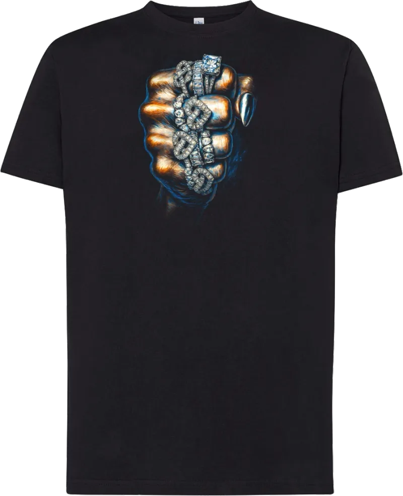 Iced Fist — koszulka bawełniana 190g własny nadruk — v_czarny
